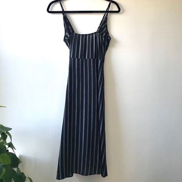 Striped Wrap Dress - Picture 3 of 3